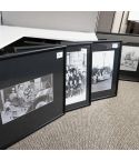 Used Various Old Times and Western Black & White Framed Art Work ART1572-018
