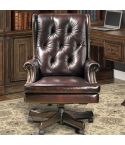 Parker House Leather Office Chair DC#112-HA (Havana)
