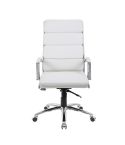 Boss CaressoftPlus™ High-Back Executive Chair (White)