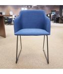 Used Guest Side Chair (Blue & Black Frame) CHS1790-012