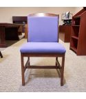 Used Kimball Armless Side Chair (Walnut & Purple) CHS9999-1191
