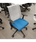Used Steelcase Think Office Task Chair (Blue) CHT1608-001