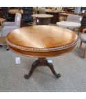 Used Traditional 44" Round Conference Table (Walnut) CTB1794-021