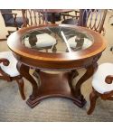 Used Traditional Glass Table with Chairs CTB9999-6200