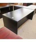 Used 36x72 Desk & Storage Credenza Set (Espresso) DEE1774-001