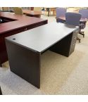 Used 66" Desk with BBF Pedestal (Espresso) DEE1785-016