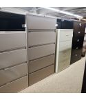 Used Steelcase 36" 5 Drawer Lateral File (Tan) FIL1663-004