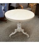 Used 24" Round End Table (Cream) OCC9999-1509